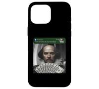 Custodia per iPhone 16 Pro Max Shakespeare There Is Motion At Your Front Door Inglese Illuminato