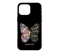 Custodia per iPhone 16 Pro Max She Is Clothed With Strength & Dignity Bible Proverbs 31:25