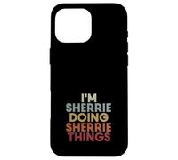 Custodia per iPhone 16 Pro Max Sherrie Name Sherrie Personalized Name First Given