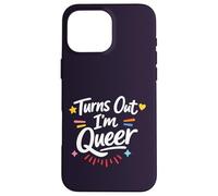 Custodia per iPhone 16 Pro Max Si scopre che sono queer - Divertente orgoglio LGBTQ+ in