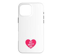 Custodia per iPhone 16 Pro Max Siamo incinti ma soprattutto lei frase divertente