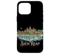 Custodia per iPhone 16 Pro Max Siem Reap Cambogia Viaggio Souvenir Città Punto di riferimento regalo