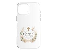 Custodia per iPhone 16 Pro Max Siete scelti amati perdonati redenti | Christian