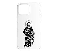 Custodia per iPhone 16 Pro Max Simbolo cattolico di San Simone Pietro