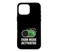 Custodia per iPhone 16 Pro Max Simulatore di agricoltura Agricoltore virtuale Pixel Farm Core Giardinaggio