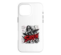 Custodia per iPhone 16 Pro Max Sirena Mar Oscuro Mito greco Horror Naufragio Leggenda