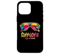 Custodia per iPhone 16 Pro Max Sirmione Lago di Garda sunglasses Outfit Sirmione Lago di