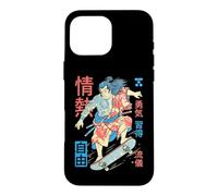 Custodia per iPhone 16 Pro Max Skateboard Samurai Skater Passion Freedom