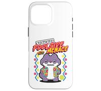 Custodia per iPhone 16 Pro Max Sketchy Squirrel Vacay Vibes Poolside Menace Retro anni '90