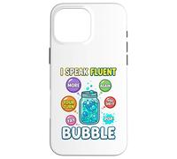 Custodia per iPhone 16 Pro Max SLP Logopedia Funny I Speak Bubble Patologo