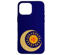 Custodia per iPhone 16 Pro Max Sole & Luna - Mercio Osservazione delle stelle \