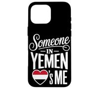 Custodia per iPhone 16 Pro Max Someone In Yemen Loves Me Long Distance Romance