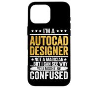 Custodia per iPhone 16 Pro Max Sono un designer di autocad, non un mago, ma posso capire perché tu