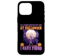 Custodia per iPhone 16 Pro Max Sono uno zombie tutti i giorni, non solo Halloween, ho la fibromialgia