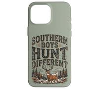 Custodia per iPhone 16 Pro Max Southern Boys Hunt Different Vintage Hunting Whitetail