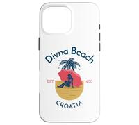 Custodia per iPhone 16 Pro Max Spiaggia di Divna Dalmazia Croazia