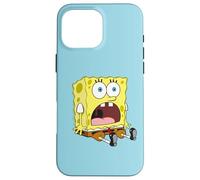 Custodia per iPhone 16 Pro Max SpongeBob SquarePants Surprised SpongeBob Meme Logo
