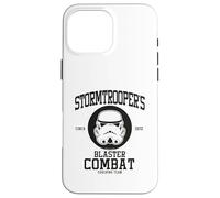Custodia per iPhone 16 Pro Max Squadra originale di coaching di combattimento Blaster di Stormtrooper