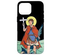 Custodia per iPhone 16 Pro Max St Expeditus Expedite Expedito Hodie Cattolico Saint Spartan
