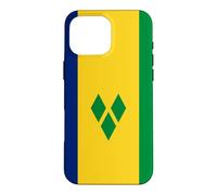 Custodia per iPhone 16 Pro Max St. Vincent and the Grenadines Flag Colors Vincentian