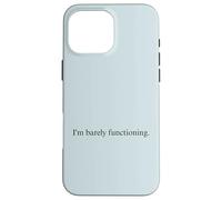 Custodia per iPhone 16 Pro Max Sto funzionando a malapena divertente