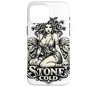 Custodia per iPhone 16 Pro Max Stone Cold Gorgone della Medusa