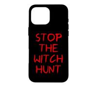 Custodia per iPhone 16 Pro Max Stop the Witch Hunt Salem 1692 Witch Trials Halloween Witchy