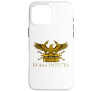 Custodia per iPhone 16 Pro Max Storia dell'antica Roma SPQR Aquila Roma Roma Invicta