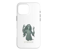 Custodia per iPhone 16 Pro Max Strigoi Femminile Notte Spiriti del Folklore Rumeno Gotico