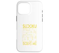 Custodia per iPhone 16 Pro Max Sudoku Solve Me Puzzle Logica Sport di pensiero Puzzle