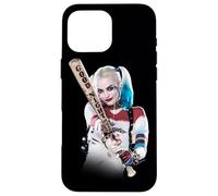Custodia per iPhone 16 Pro Max Suicide Squad Harley Quinn Bat at You
