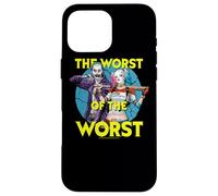 Custodia per iPhone 16 Pro Max Suicide Squad Harley Quinn & Joker Worst Pair