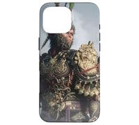 Custodia per iPhone 16 Pro Max Sun Wukong nato dalla pietra e dal fuoco