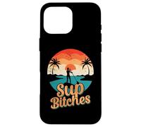Custodia per iPhone 16 Pro Max SUP Bitches Paddleboard Paddle Board Boarding Ragazze Donne