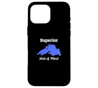 Custodia per iPhone 16 Pro Max Superior State of Mind: Lake Superior