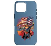 Custodia per iPhone 16 Pro Max Superman American Hero
