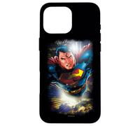 Custodia per iPhone 16 Pro Max Superman In the Sky Character