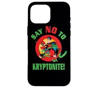 Custodia per iPhone 16 Pro Max Superman Say No to Kryptonite
