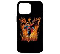 Custodia per iPhone 16 Pro Max Superman Through the Fire