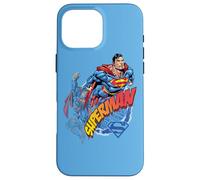 Custodia per iPhone 16 Pro Max Superman Up Up and Away