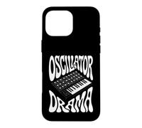 Custodia per iPhone 16 Pro Max Synthesizer Oscillator Drama Retro Analog Keyboard Synth