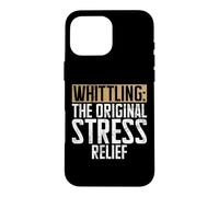 Custodia per iPhone 16 Pro Max Tagliare l'originale Stress Relief Carving