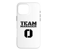 Custodia per iPhone 16 Pro Max Team Manager Attrezzature sportive Coach Giocatore