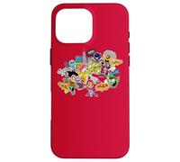 Custodia per iPhone 16 Pro Max Teen Titans Go! Pizza War!