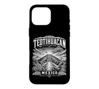 Custodia per iPhone 16 Pro Max Teotihuacan Città del Messico degli Dei Antica Piramide Art