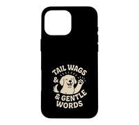 Custodia per iPhone 16 Pro Max Terapia cane supporto emotivo Handler Service Pride Comfort