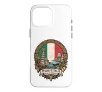 Custodia per iPhone 16 Pro Max Tesori D Italia Pisa E Venezia Torre Pendente Gondola Grafica