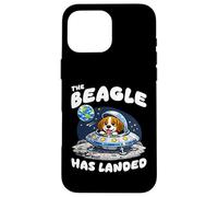 Custodia per iPhone 16 Pro Max The Beagle Has Landed Cane Sulla Luna Allunaggio
