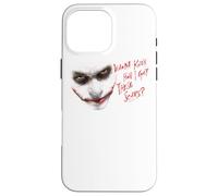 Custodia per iPhone 16 Pro Max The Dark Knight Joker Wanna Know