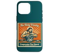Custodia per iPhone 16 Pro Max The Holy Trinity Compression Fuel Spark Keep Faith Running
